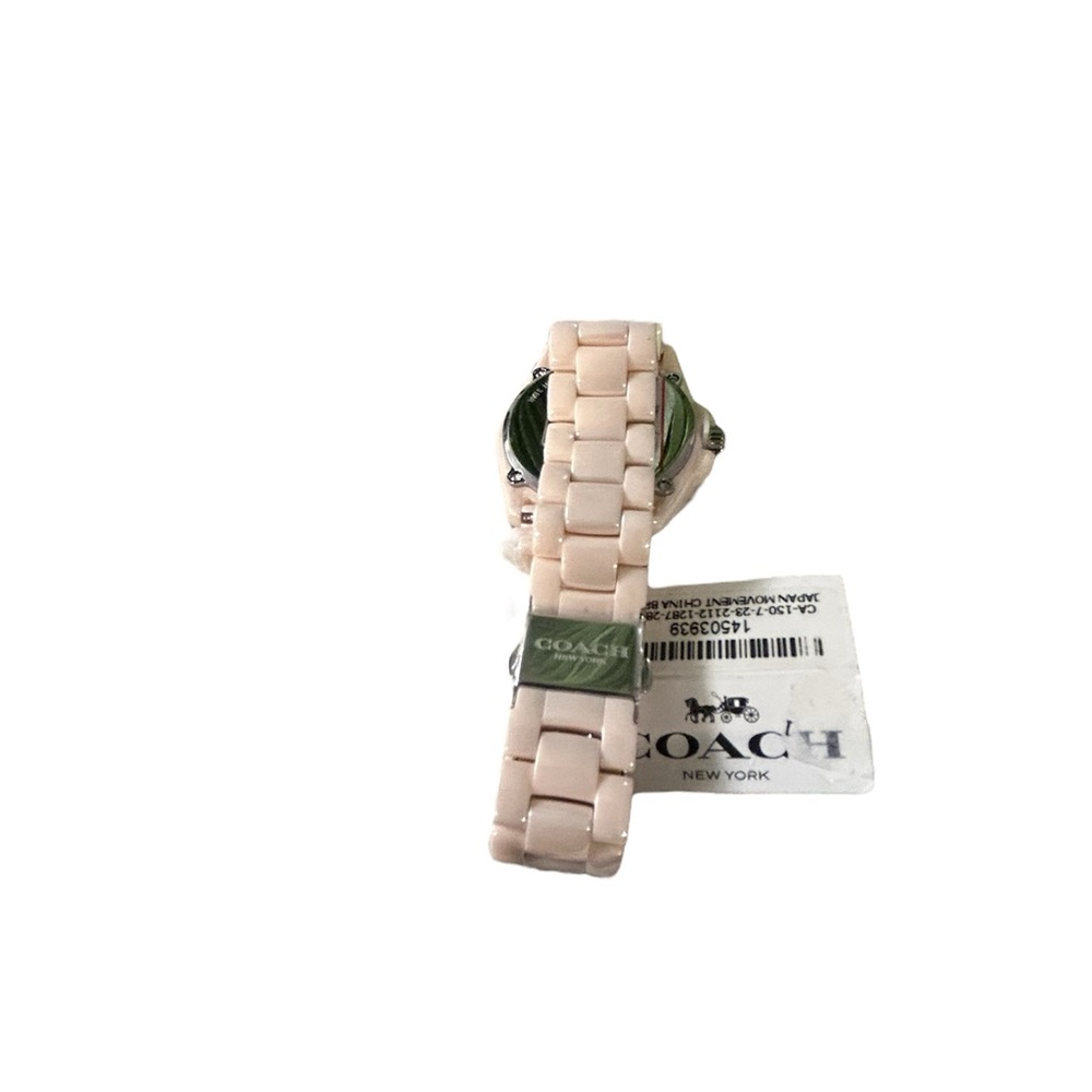 Coach Beige Glitter Watch - Picture 5 of 10